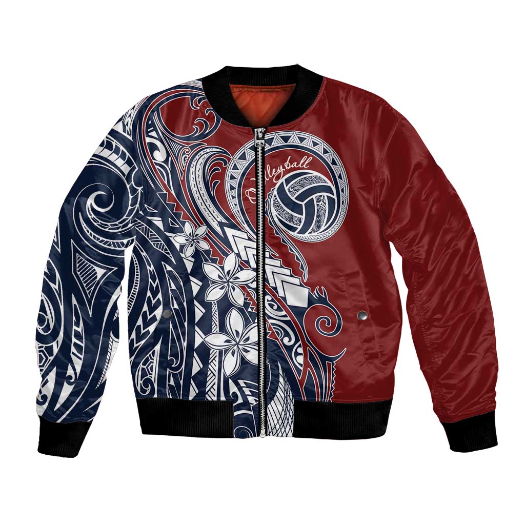 Polynesia Beach Volleyball Personalized Bomber Jacket Special