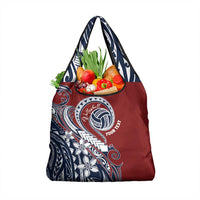Polynesia Beach Volleyball Personalized Grocery Bag Special