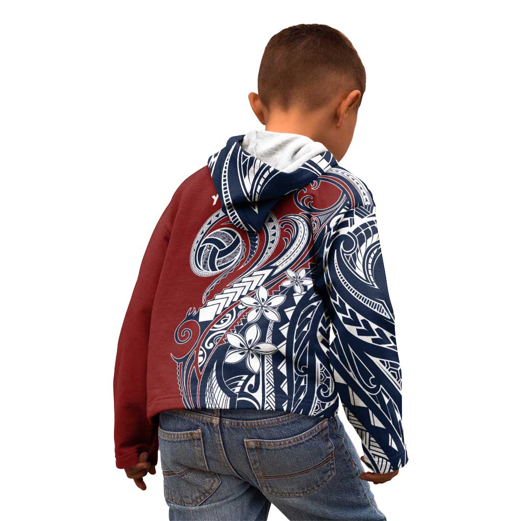 Polynesia Beach Volleyball Personalized Kid Hoodie Special
