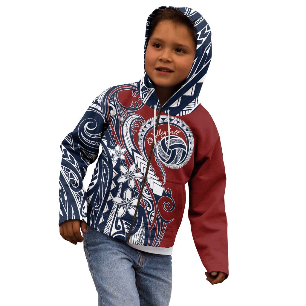 Polynesia Beach Volleyball Personalized Kid Hoodie Special