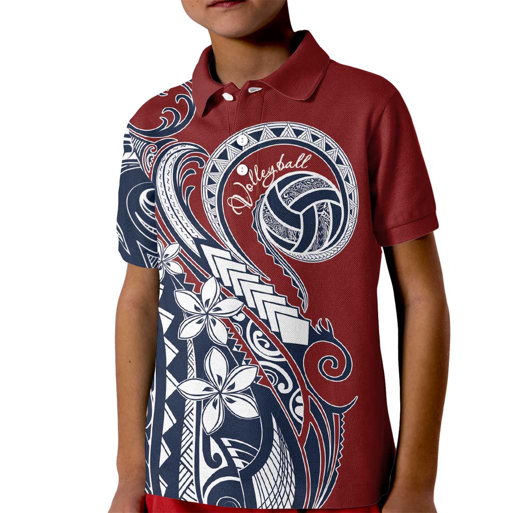 Polynesia Beach Volleyball Personalized Kid Polo Shirt Special