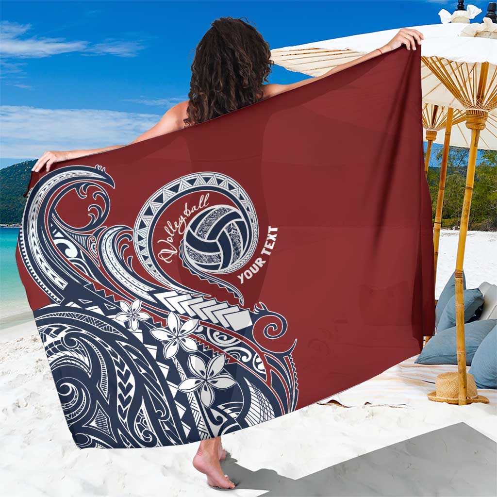 Polynesia Beach Volleyball Personalized Sarong Special