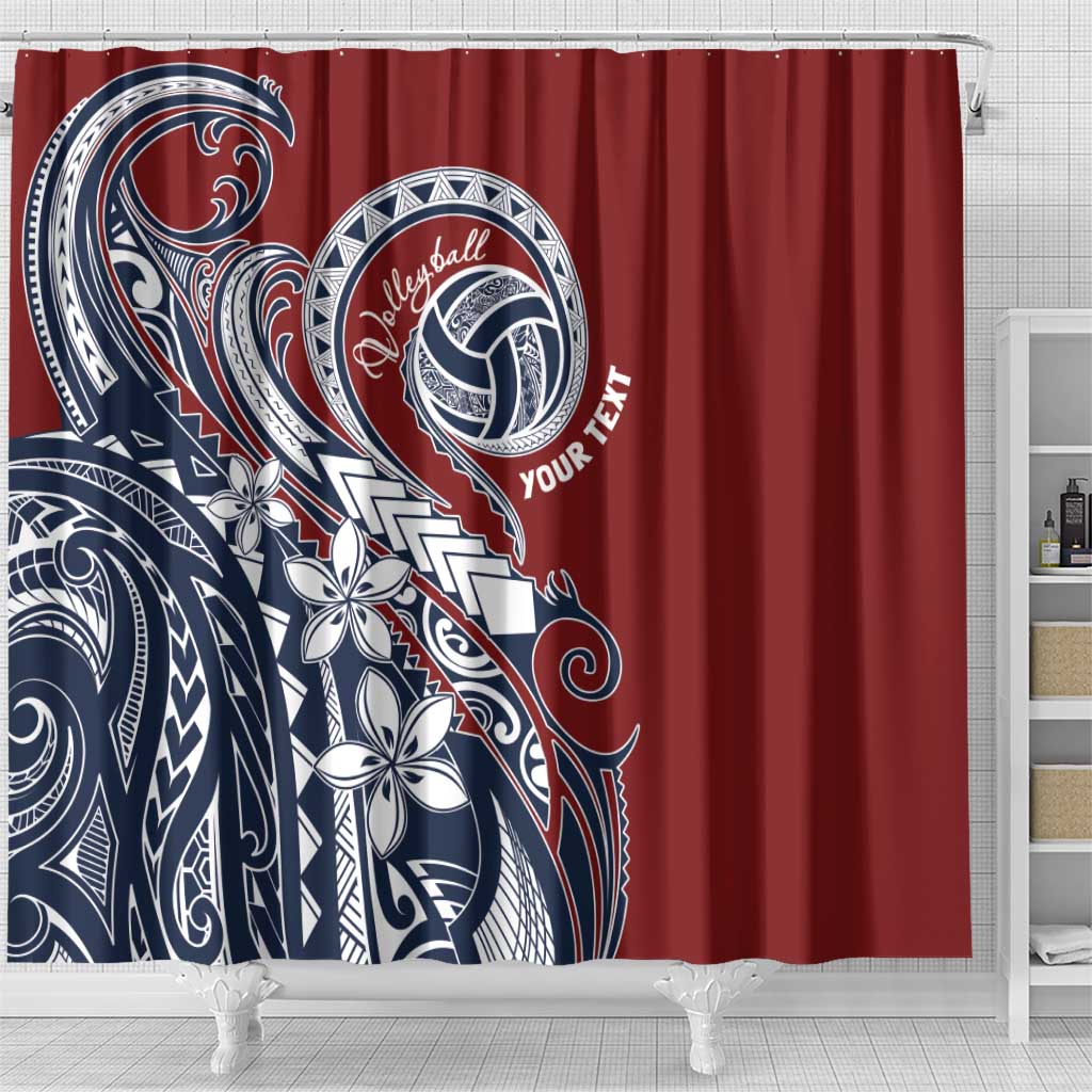 Polynesia Beach Volleyball Personalized Shower Curtain Special