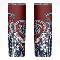 Polynesia Beach Volleyball Personalized Skinny Tumbler Special