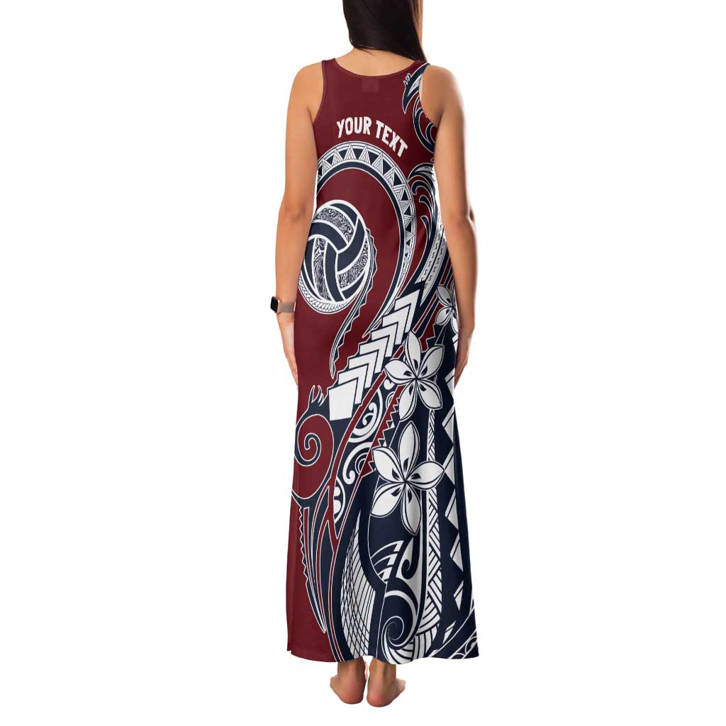 Polynesia Beach Volleyball Personalized Tank Maxi Dress Special