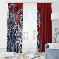 Polynesia Beach Volleyball Personalized Window Curtain Special