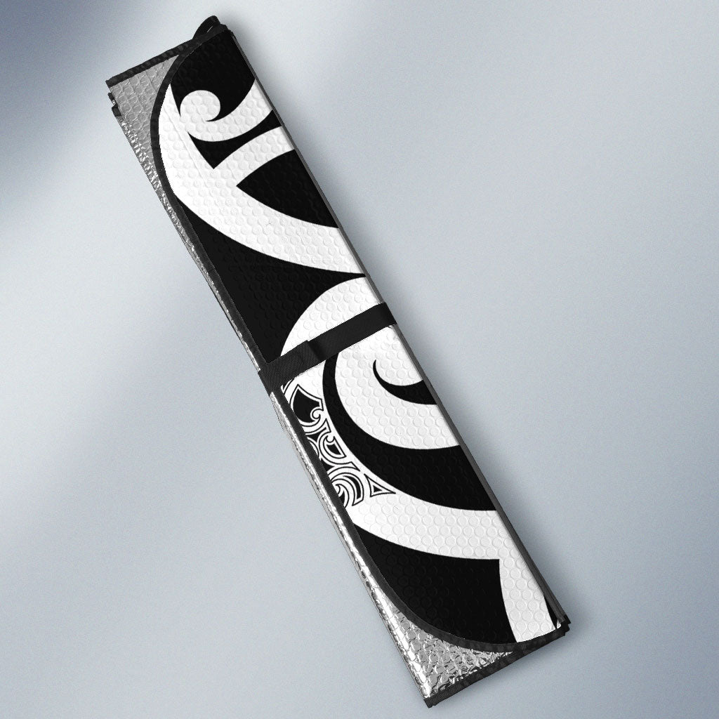 New Zealand WC2026 Black Auto Sun Shade Silver Fern LT7 - Polynesian Pride