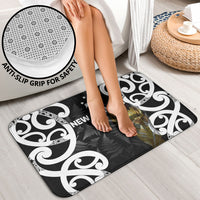 New Zealand WC2026 Black Bathroom Set Silver Fern LT7 - Polynesian Pride