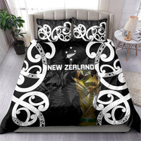 New Zealand WC2026 Black Bedding Set Silver Fern LT7 - Polynesian Pride