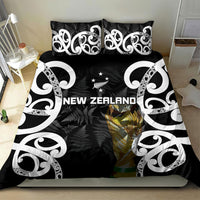 New Zealand WC2026 Black Bedding Set Silver Fern LT7 - Polynesian Pride