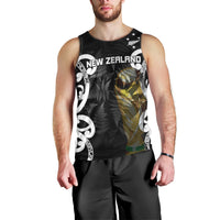 New Zealand WC2026 Custom Black Men Tank Top Silver Fern LT7 - Polynesian Pride