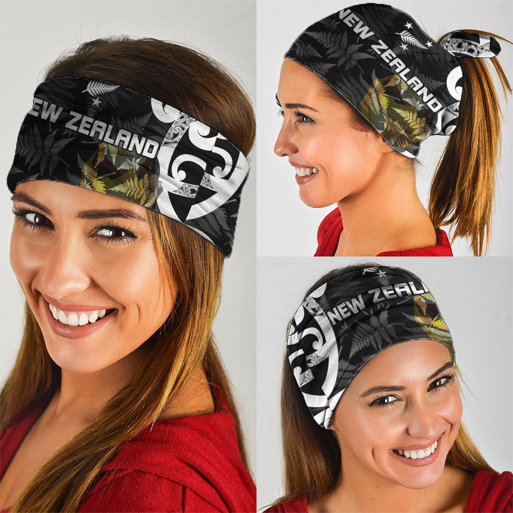 New Zealand WC2026 Black Neck Gaiter Silver Fern LT7 - Polynesian Pride