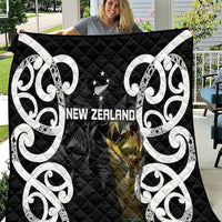 New Zealand WC2026 Black Quilt Silver Fern LT7 Black - Polynesian Pride