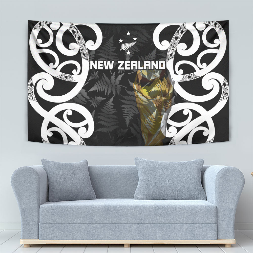 New Zealand WC2026 Black Tapestry Silver Fern LT7 - Polynesian Pride