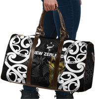 New Zealand WC2026 Black Travel Bag Silver Fern LT7 - Polynesian Pride