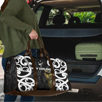 New Zealand WC2026 Black Travel Bag Silver Fern LT7 - Polynesian Pride