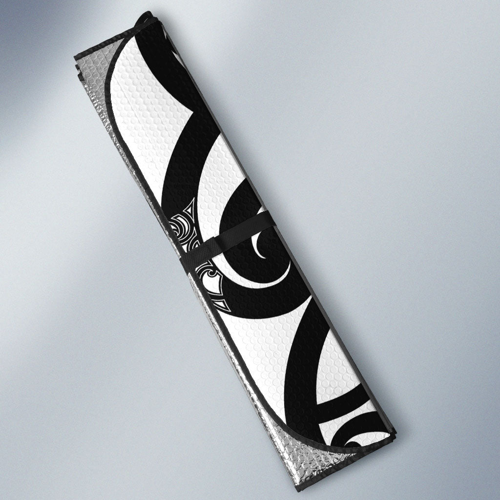 New Zealand WC2026 White Auto Sun Shade Silver Fern LT7 - Polynesian Pride