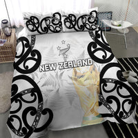New Zealand WC2026 White Bedding Set Silver Fern LT7 - Polynesian Pride