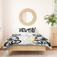 New Zealand WC2026 White Bedding Set Silver Fern LT7 - Polynesian Pride
