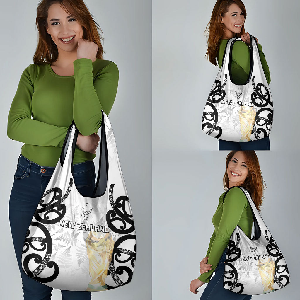 New Zealand WC2026 White Grocery Bag Silver Fern LT7 - Polynesian Pride