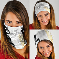 New Zealand WC2026 White Neck Gaiter Silver Fern LT7 - Polynesian Pride