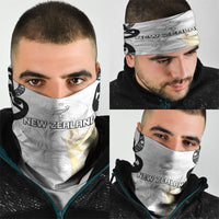 New Zealand WC2026 White Neck Gaiter Silver Fern LT7 - Polynesian Pride