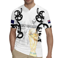 New Zealand WC2026 Custom White Rugby Jersey Silver Fern LT7 - Polynesian Pride