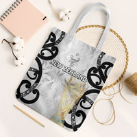 New Zealand WC2026 White Tote Bag Silver Fern LT7 White Strap One Size White - Polynesian Pride