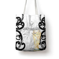 New Zealand WC2026 White Tote Bag Silver Fern LT7 - Polynesian Pride