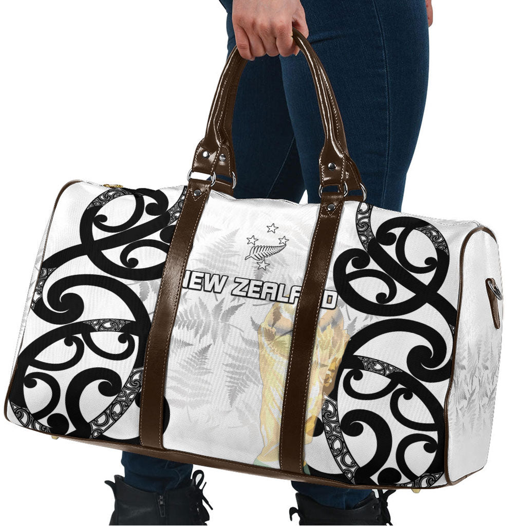 New Zealand WC2026 White Travel Bag Silver Fern LT7 - Polynesian Pride