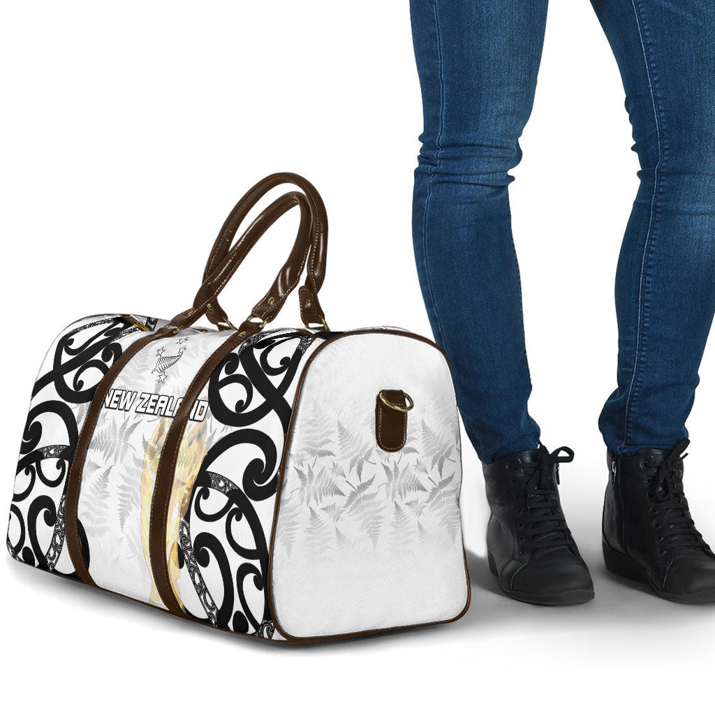 New Zealand WC2026 White Travel Bag Silver Fern LT7 - Polynesian Pride