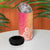 Polynesia 4 in 1 Can Cooler Tumbler Plumeria Pink Gradient Curves