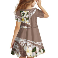Aloha Hawaii Festive Family Matching Tank Maxi Dress and Hawaiian Shirt Frangipani Lace Classic - Beige
