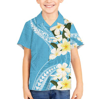 Aloha Hawaii Festive Family Matching Summer Maxi Dress and Hawaiian Shirt Frangipani Lace Classic - Turquoise