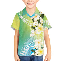 Aloha Hawaii Festive Family Matching Long Sleeve Bodycon Dress and Hawaiian Shirt Frangipani Lace Classic - Summer Vibes