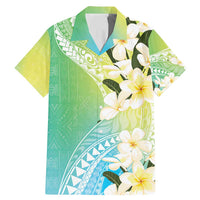 Aloha Hawaii Festive Family Matching Mermaid Dress and Hawaiian Shirt Frangipani Lace Classic - Summer Vibes