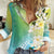 Aloha Hawaii Festive Women Casual Shirt Frangipani Lace Classic - Summer Vibes