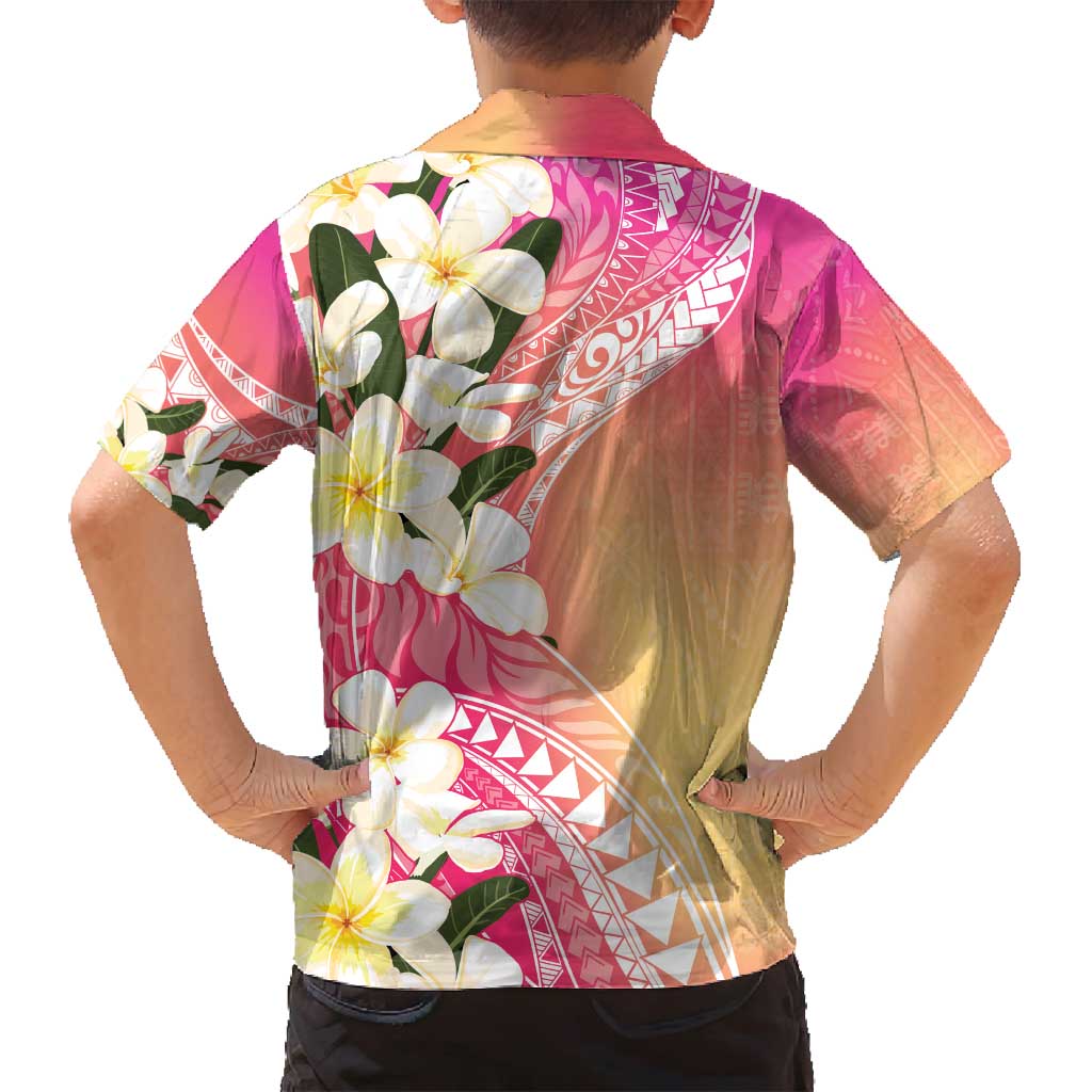 Aloha Hawaii Festive Family Matching Long Sleeve Bodycon Dress and Hawaiian Shirt Frangipani Lace Classic - Spring Vibes