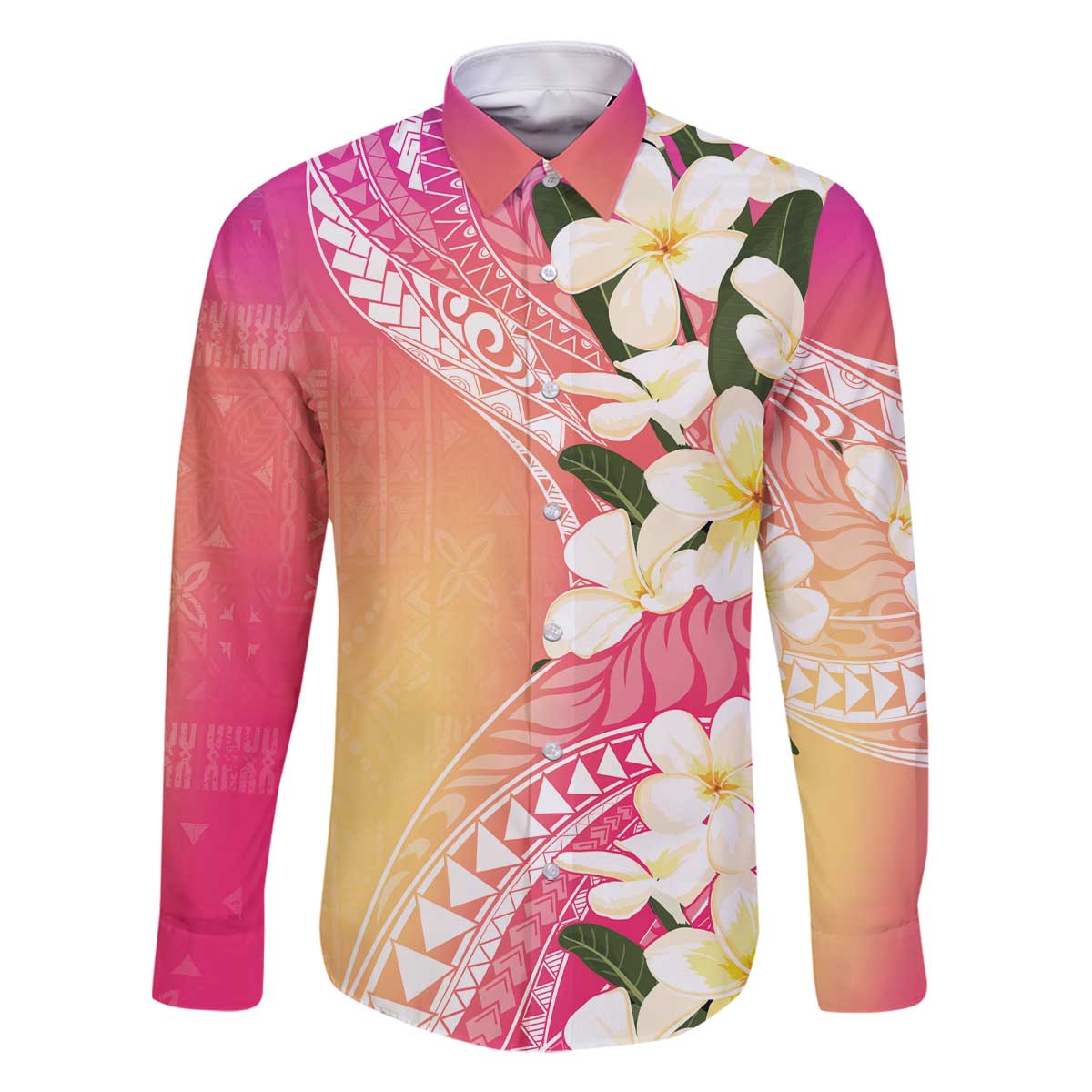 Aloha Hawaii Festive Family Matching Off Shoulder Short Dress and Hawaiian Shirt Frangipani Lace Classic - Spring Vibes