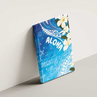 Aloha Hawaii Festive Canvas Wall Art Frangipani Lace Classic - Oceanic