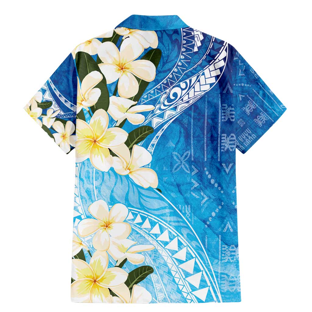 Aloha Hawaii Festive Family Matching Mermaid Dress and Hawaiian Shirt Frangipani Lace Classic - Oceanic