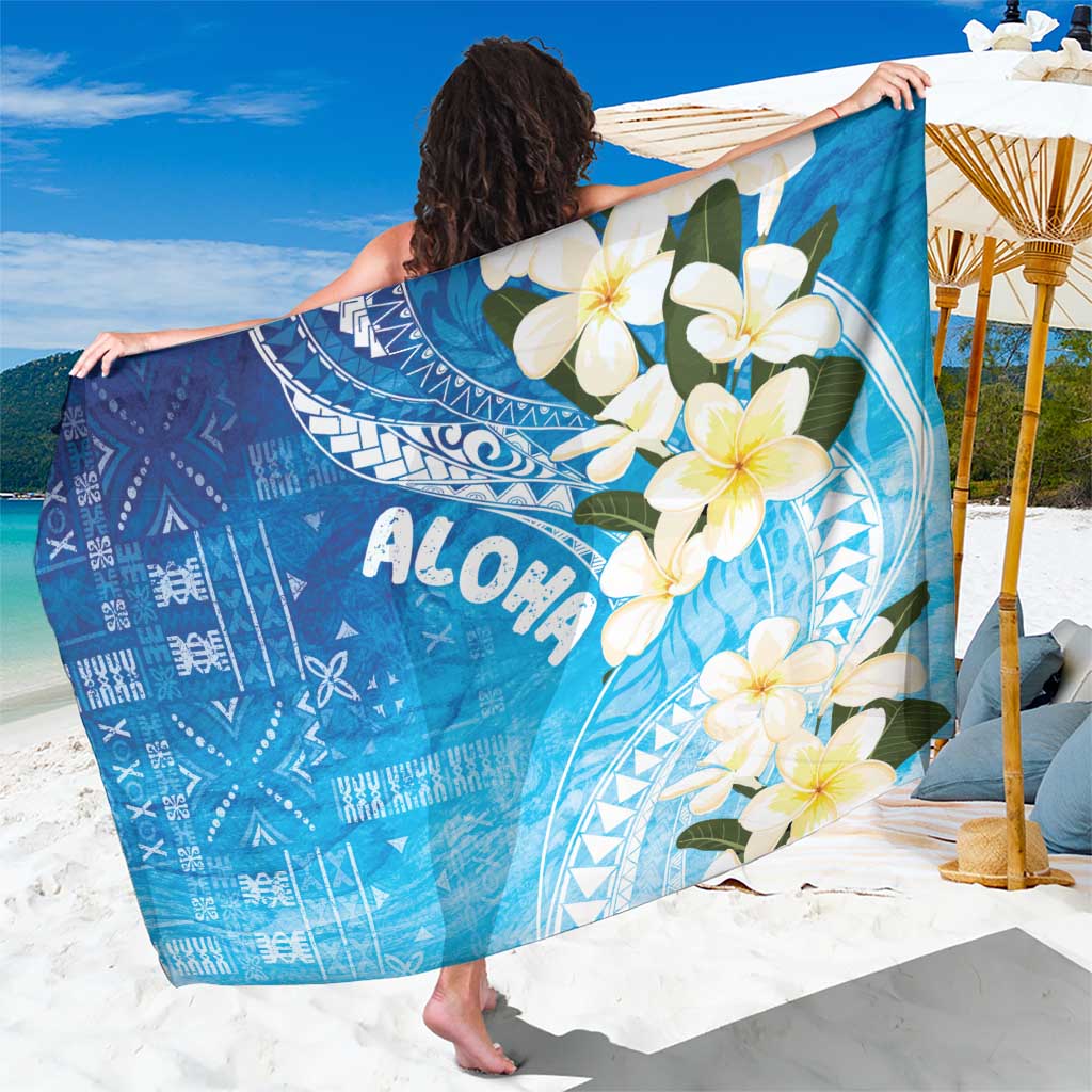 Aloha Hawaii Festive Sarong Frangipani Lace Classic - Oceanic