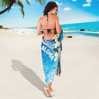 Aloha Hawaii Festive Sarong Frangipani Lace Classic - Oceanic