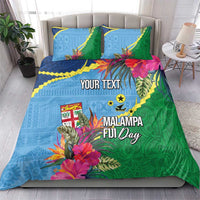 Personalized Malampa Fiji Day Together We Grow Bedding Set Special Tapa Mix - Polynesian Pride