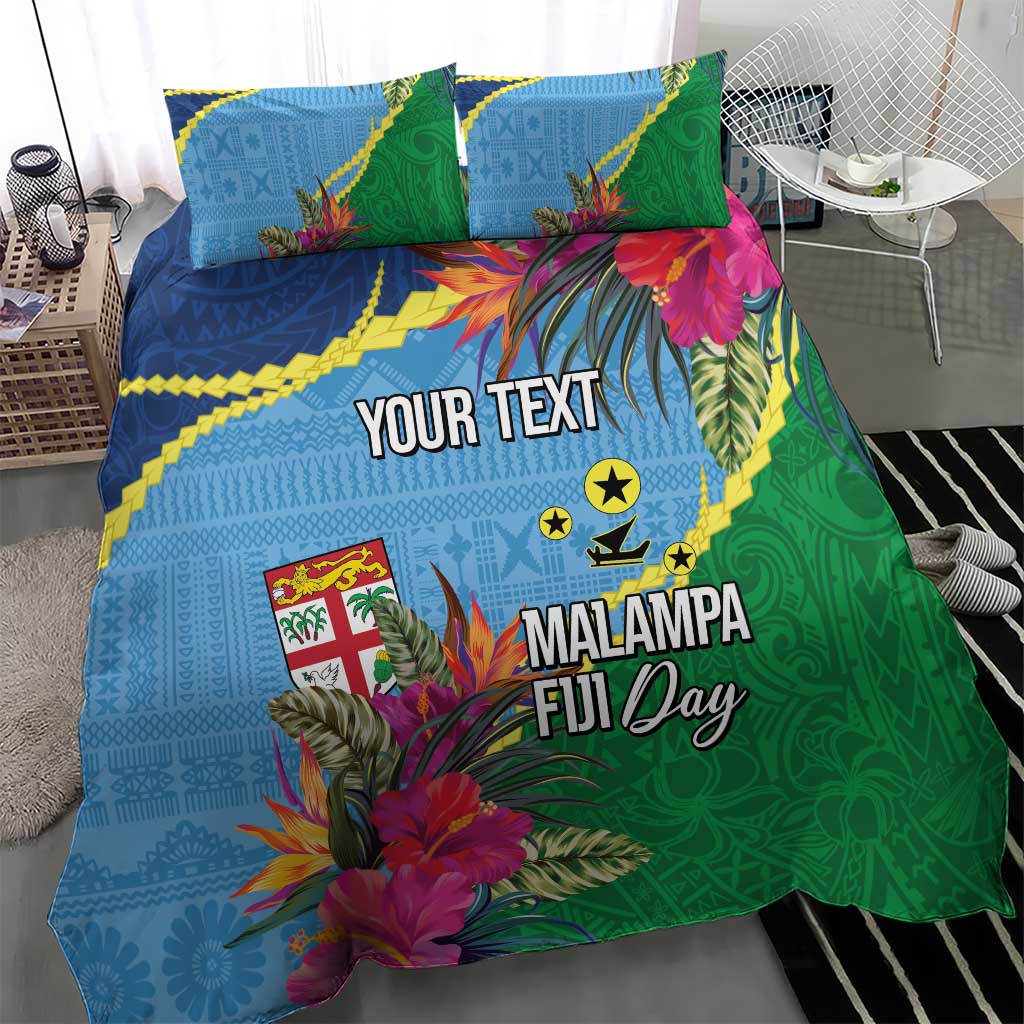Personalized Malampa Fiji Day Together We Grow Bedding Set Special Tapa Mix - Polynesian Pride