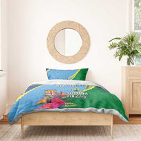 Personalized Malampa Fiji Day Together We Grow Bedding Set Special Tapa Mix - Polynesian Pride