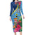 Personalized Malampa Fiji Day Together We Grow Family Matching Long Sleeve Bodycon Dress and Hawaiian Shirt Special Tapa Mix - Polynesian Pride
