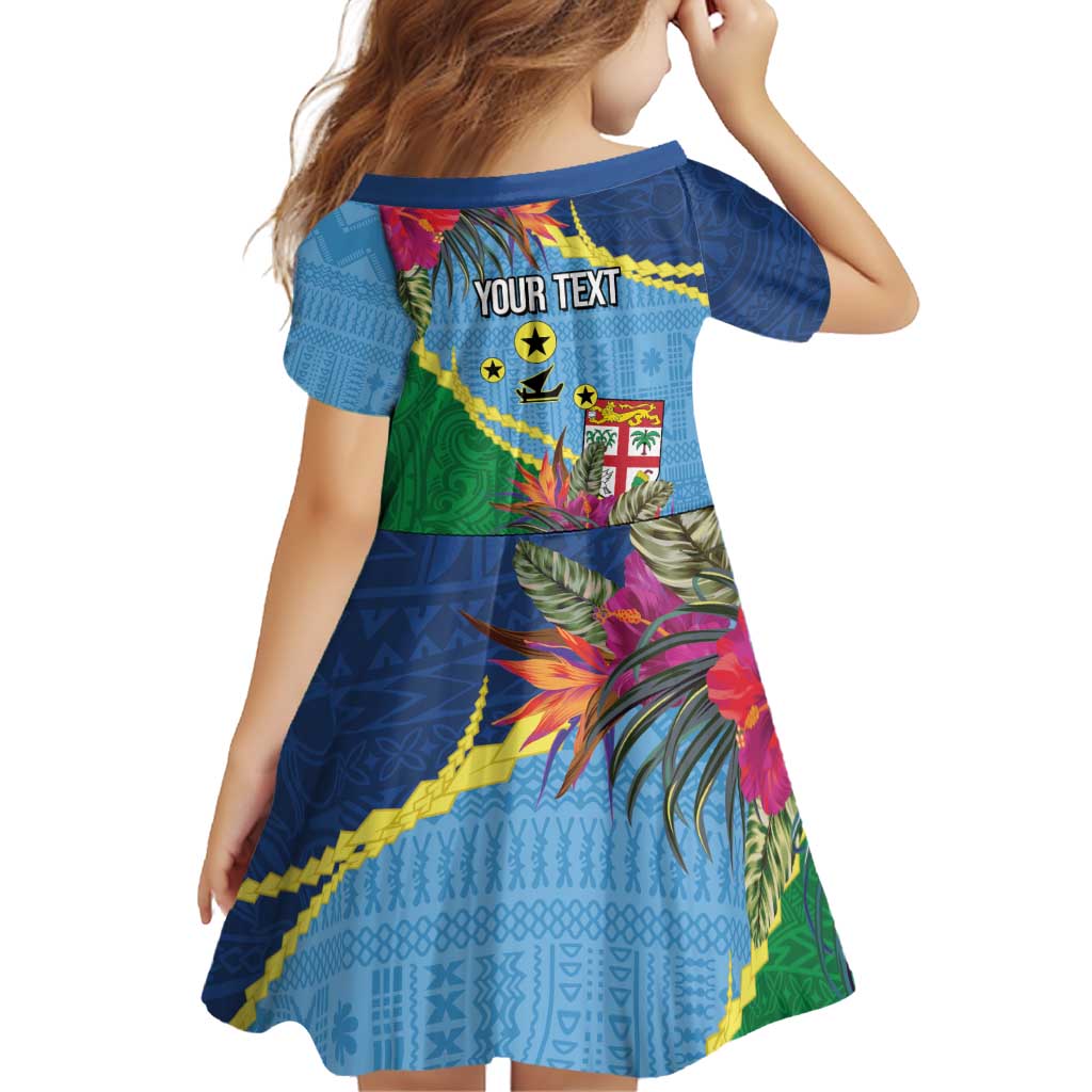 Personalized Malampa Fiji Day Together We Grow Family Matching Off Shoulder Short Dress and Hawaiian Shirt Special Tapa Mix - Polynesian Pride