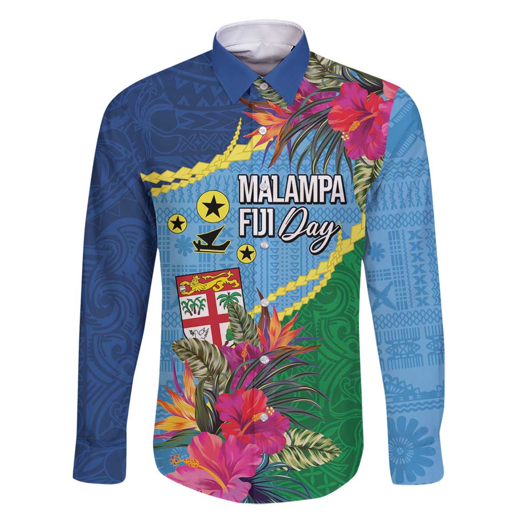 Personalized Malampa Fiji Day Together We Grow Family Matching Tank Maxi Dress and Hawaiian Shirt Special Tapa Mix - Polynesian Pride