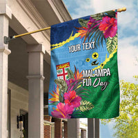 Personalized Malampa Fiji Day Together We Grow Garden Flag Special Tapa Mix - Polynesian Pride